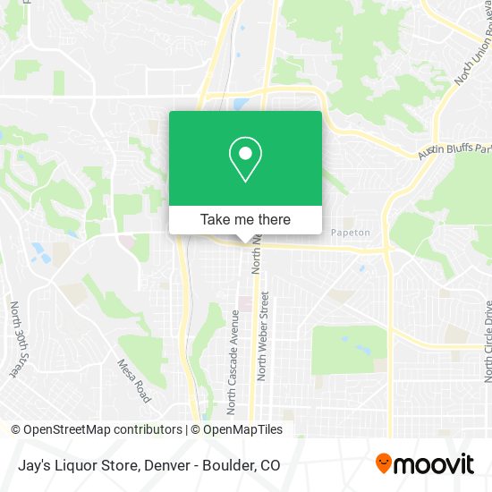 Jay's Liquor Store map