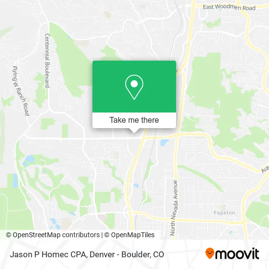 Jason P Homec CPA map