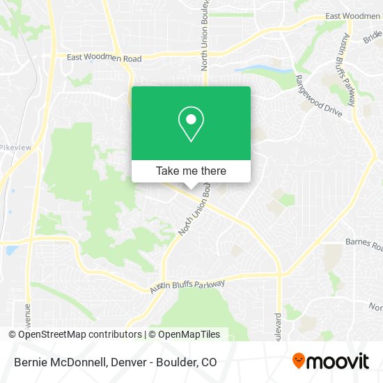 Mapa de Bernie McDonnell
