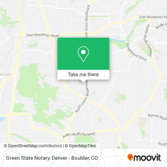 Green State Notary map