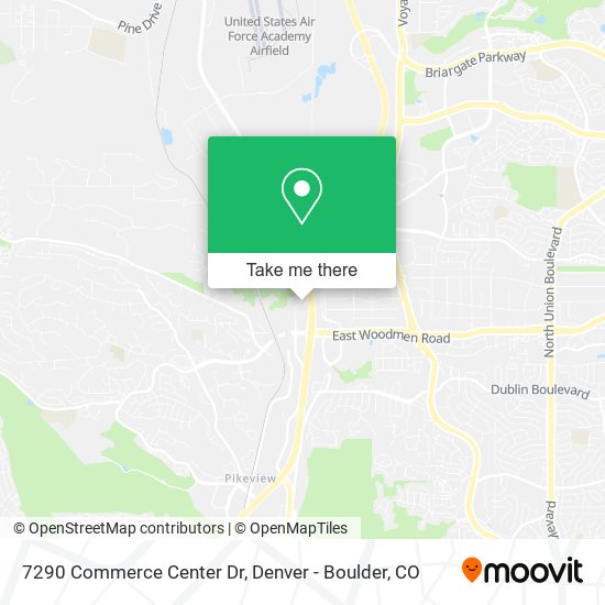 7290 Commerce Center Dr map