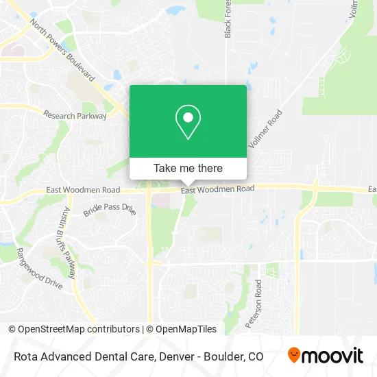 Rota Advanced Dental Care map