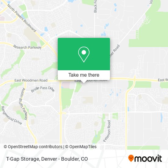 Mapa de T-Gap Storage