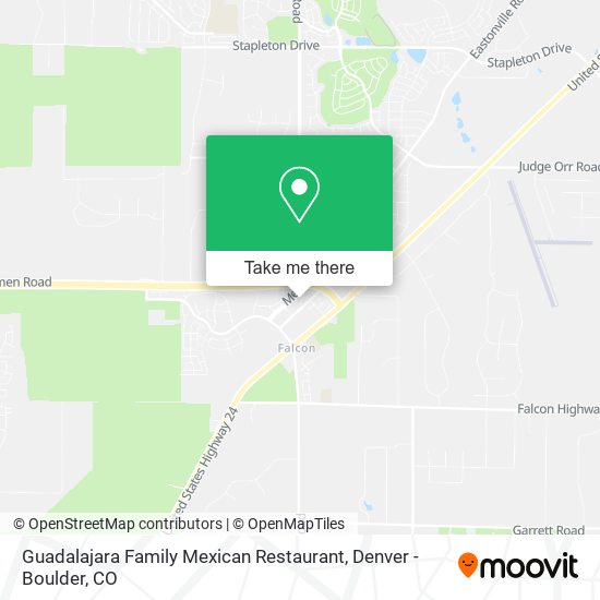 Guadalajara Family Mexican Restaurant map
