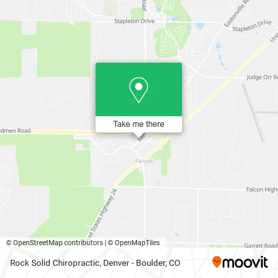 Rock Solid Chiropractic map