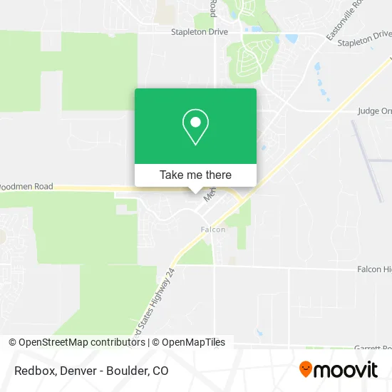 Redbox map