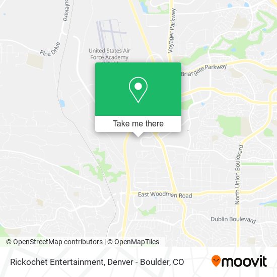 Mapa de Rickochet Entertainment