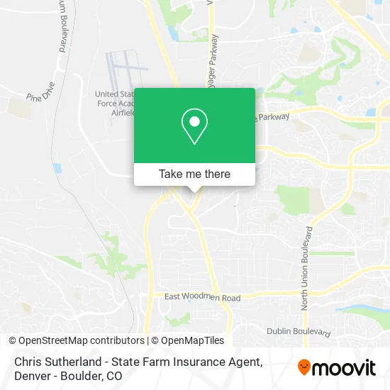 Chris Sutherland - State Farm Insurance Agent map