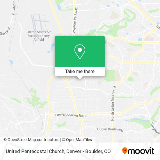 Mapa de United Pentecostal Church
