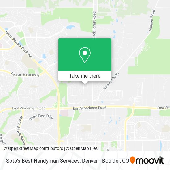 Soto's Best Handyman Services map