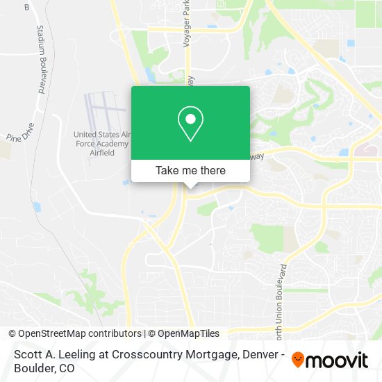 Mapa de Scott A. Leeling at Crosscountry Mortgage