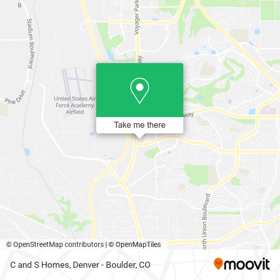C and S Homes map