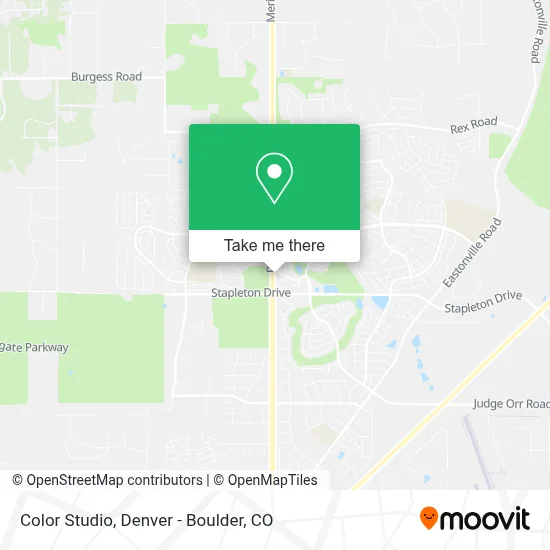 Color Studio map