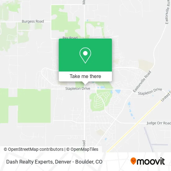 Dash Realty Experts map