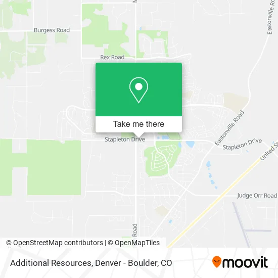 Additional Resources map