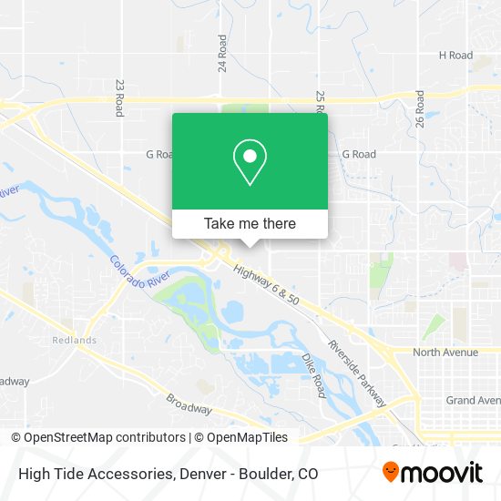 High Tide Accessories map