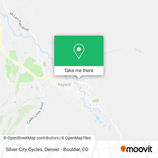 Mapa de Silver City Cycles
