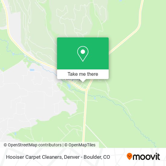 Hooiser Carpet Cleaners map