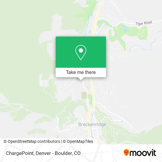 ChargePoint map