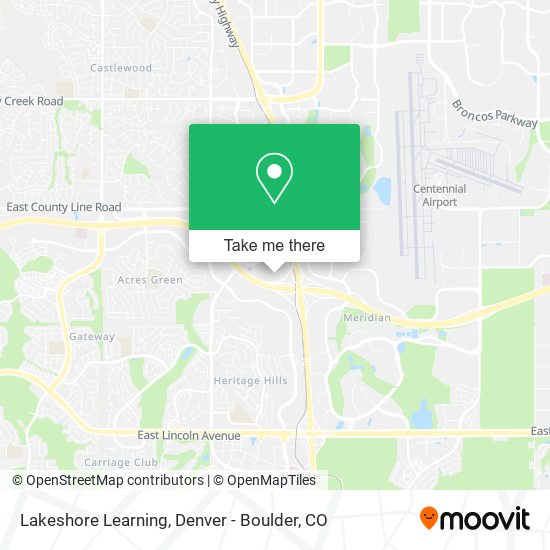 Lakeshore Learning map