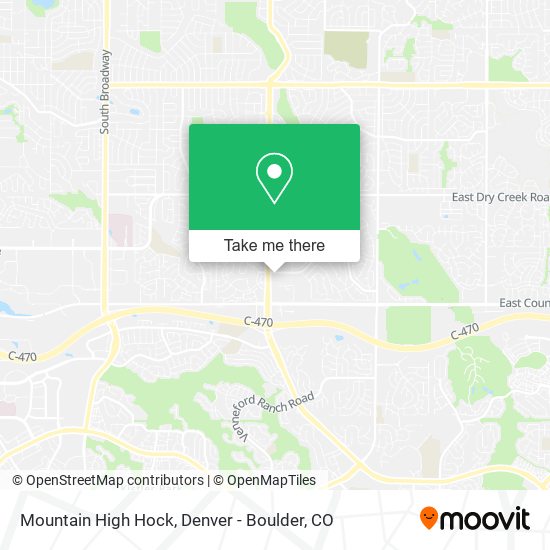 Mountain High Hock map