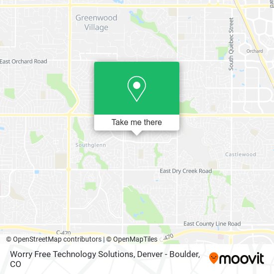 Mapa de Worry Free Technology Solutions