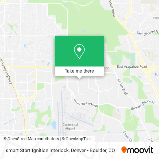 smart Start Ignition Interlock map
