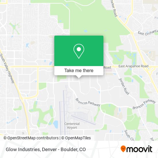 Mapa de Glow Industries