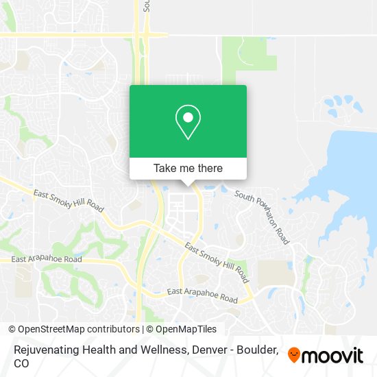 Rejuvenating Health and Wellness map