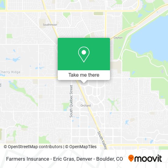 Farmers Insurance - Eric Gras map