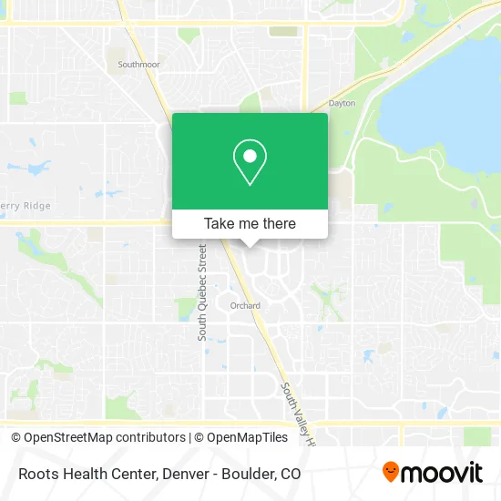 Roots Health Center map