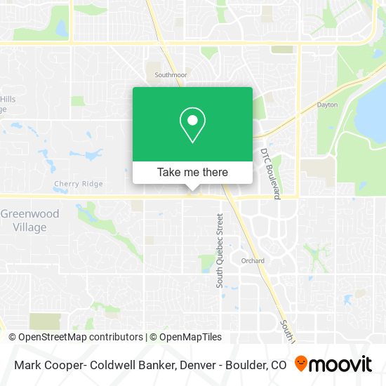 Mark Cooper- Coldwell Banker map