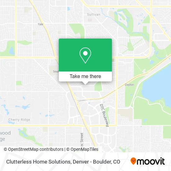 Clutterless Home Solutions map
