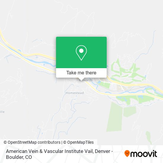 American Vein & Vascular Institute Vail map