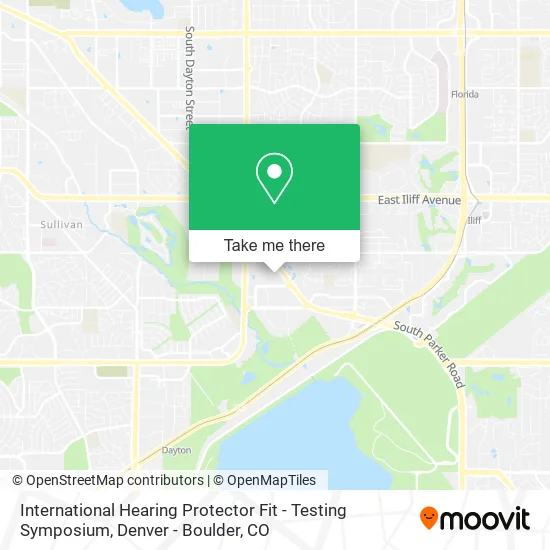 International Hearing Protector Fit - Testing Symposium map