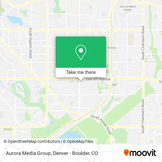 Mapa de Aurora Media Group