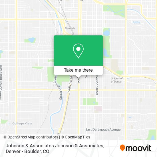 Mapa de Johnson & Associates Johnson & Associates