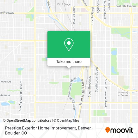 Mapa de Prestige Exterior Home Improvement