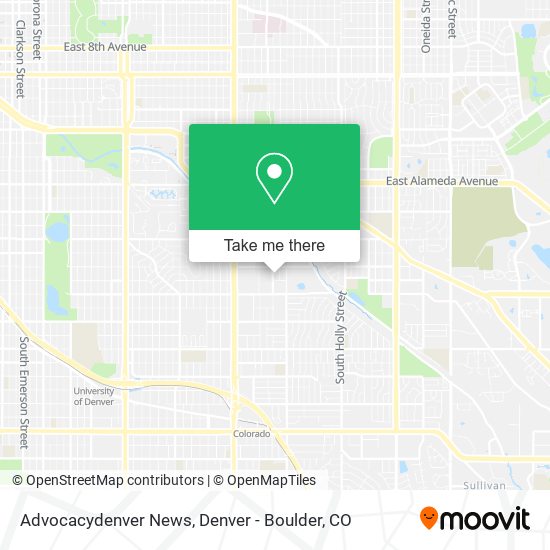 Advocacydenver News map