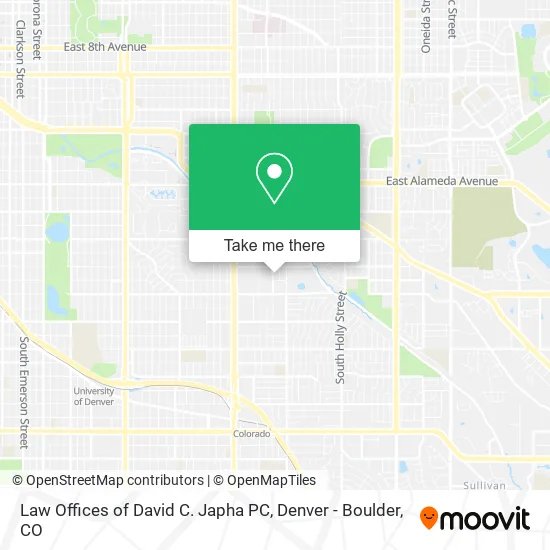 Law Offices of David C. Japha PC map