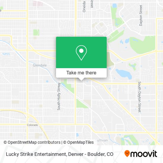 Lucky Strike Entertainment map