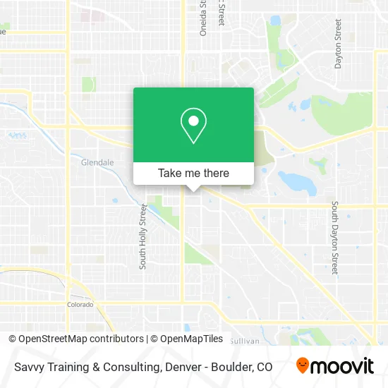 Savvy Training & Consulting map