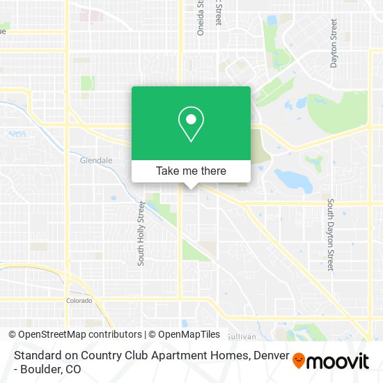 Standard on Country Club Apartment Homes map