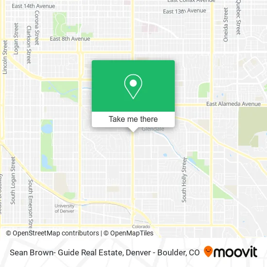 Sean Brown- Guide Real Estate map