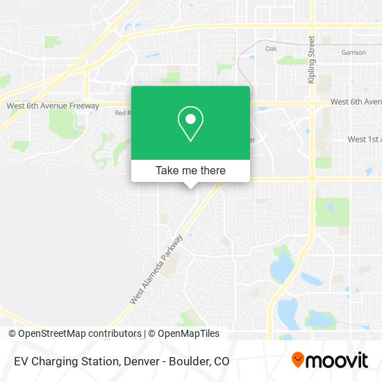 EV Charging Station map