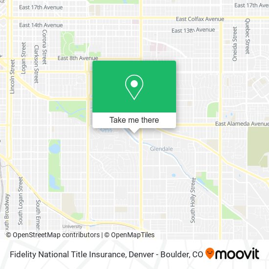 Fidelity National Title Insurance map