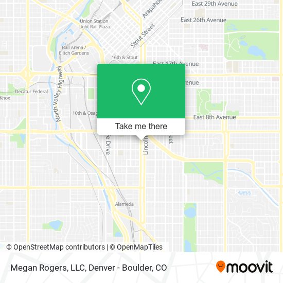 Megan Rogers, LLC map
