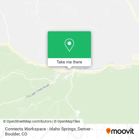 Mapa de Connects Workspace - Idaho Springs