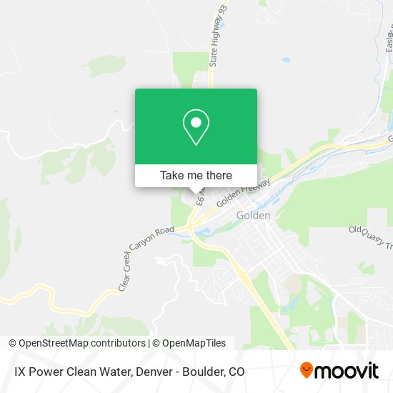 Mapa de IX Power Clean Water