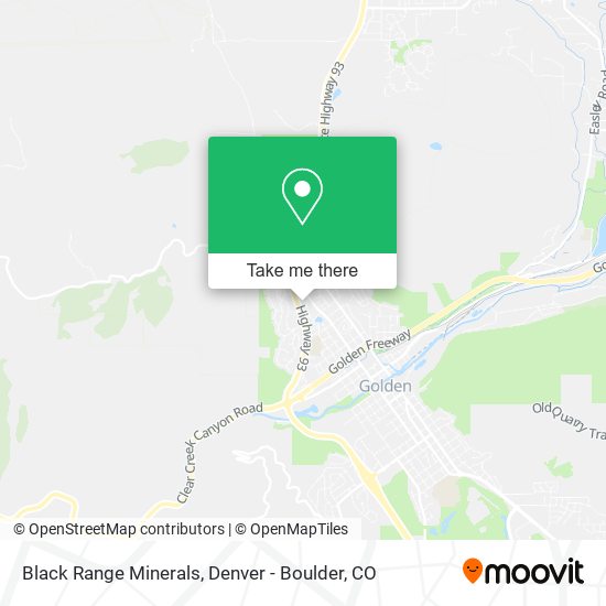 Black Range Minerals map